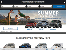 Tablet Screenshot of natchitochesford.com